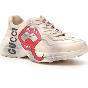 Gucci Rhyton Mouth Print Sneakers
